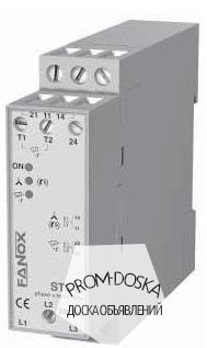 Реле контроля фаз,температура,частоты FANOX