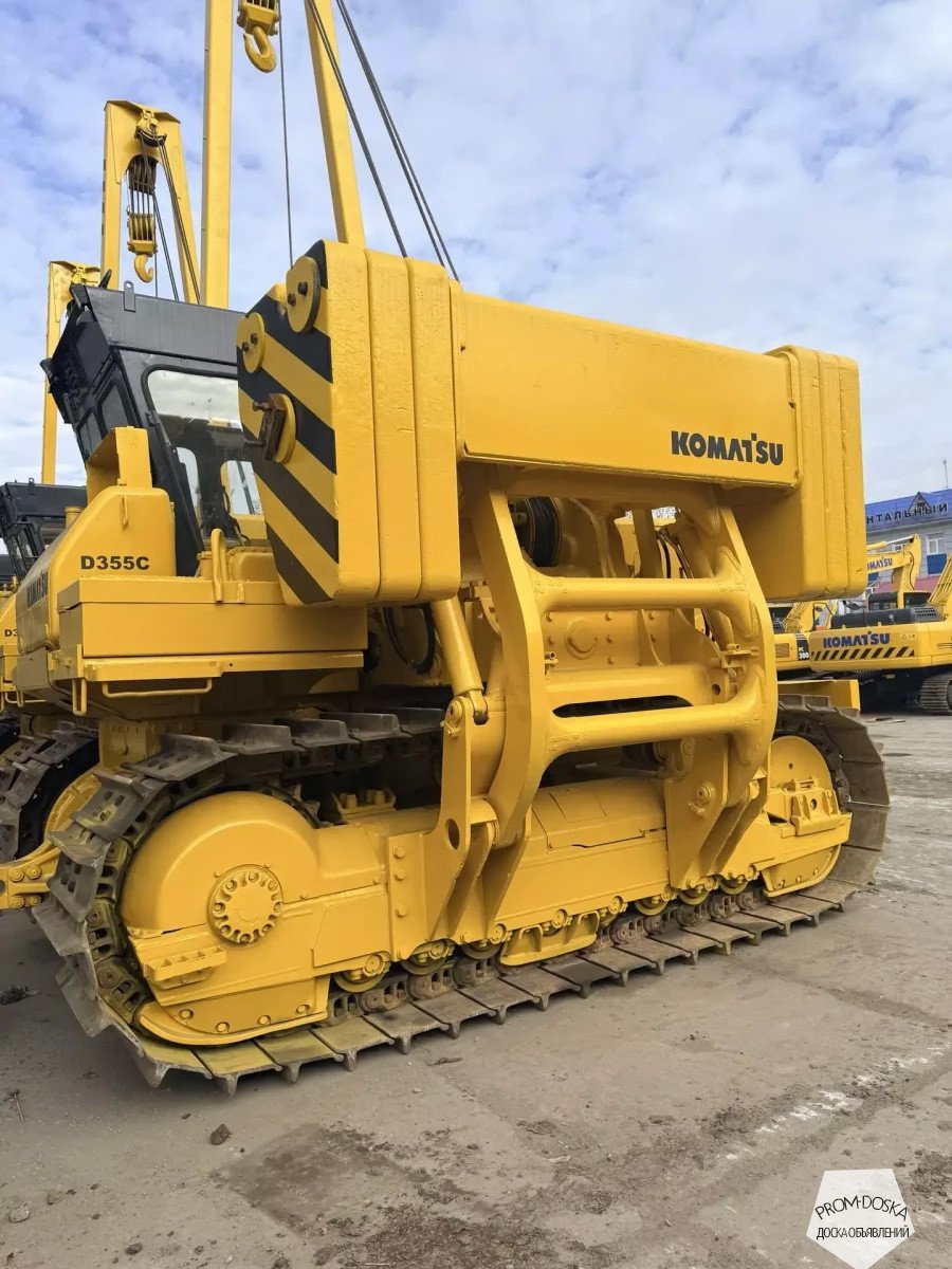 Запчасти гусеничного хода трубоукладчиков Komatsu D355C-3