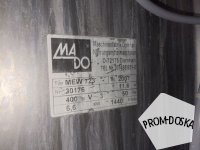 Фаршевая линия мясорубка Mado Mew 723 + Pog 421