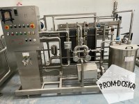 Линия Ice Group Technomix HTST промышленного приготовления смесей для мороженого